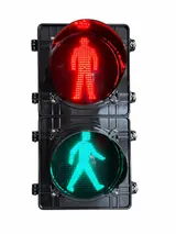 200mm High-Power LED Pedestrian Signal - Front view
