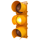 300mm High-Power LED Full Ball Traffic Light — Yellow Housing - Amber