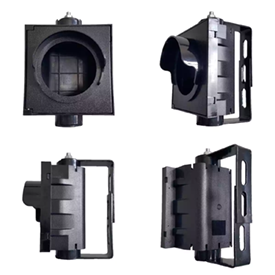 100MM(4 Inch) 1-Section Led Traffic Light Housing Body