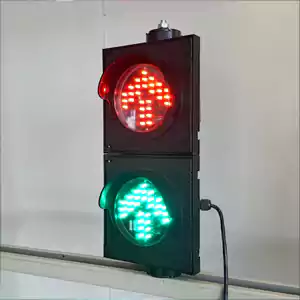 4Inch 2-Aspect Red Green Arrow Traffic Light