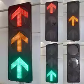 500MM(20 Inch) 3-Aspect Red Yellow Green Arrow Led Traffic Light Manufacturer