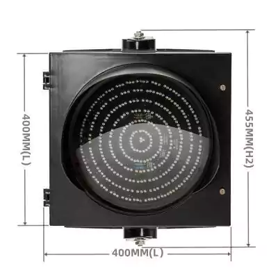 1 Aspect/Section Led Traffic Light With Tri-Colore Ball Light,  as 12 Inch(300MM)*1/301