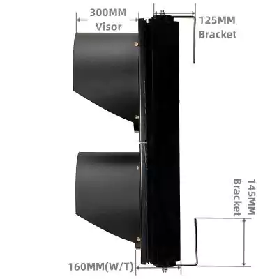 400MM(16 Inch) 2-Aspect RG Pedestrian Traffic Light
