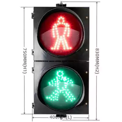 300MM(12 Inch) 2-Aspect Red Green Pedestrian Signal