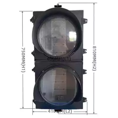 300MM(12 Inch) 2-Section Aluminum Led Traffic Light Body