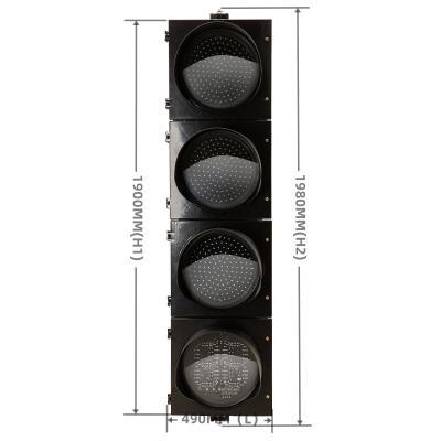 16-Inch(400MM) Ball LED Traffic Signal Light System With Timer