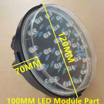 100MM Traffic Light Yellow LED Lighting Module
