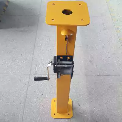 300MM*1 4-Face Temporary Traffic Light With Trailer
