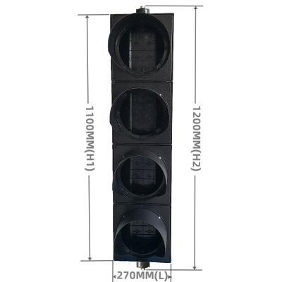 200MM(8 Inch) 4-Section Traffic Light Repair And Replacement Body