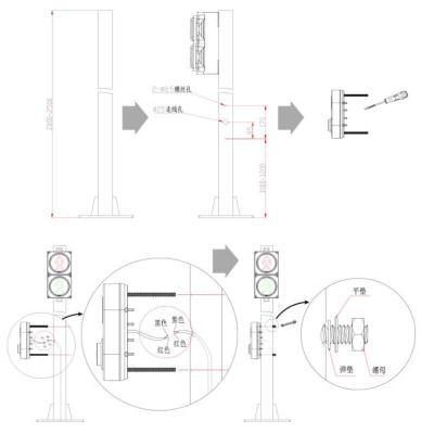 Press Button For Pedestrian Crossing System