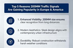 Why Most European and American Countries Choose 200MM Diameter Traffic Lights?
